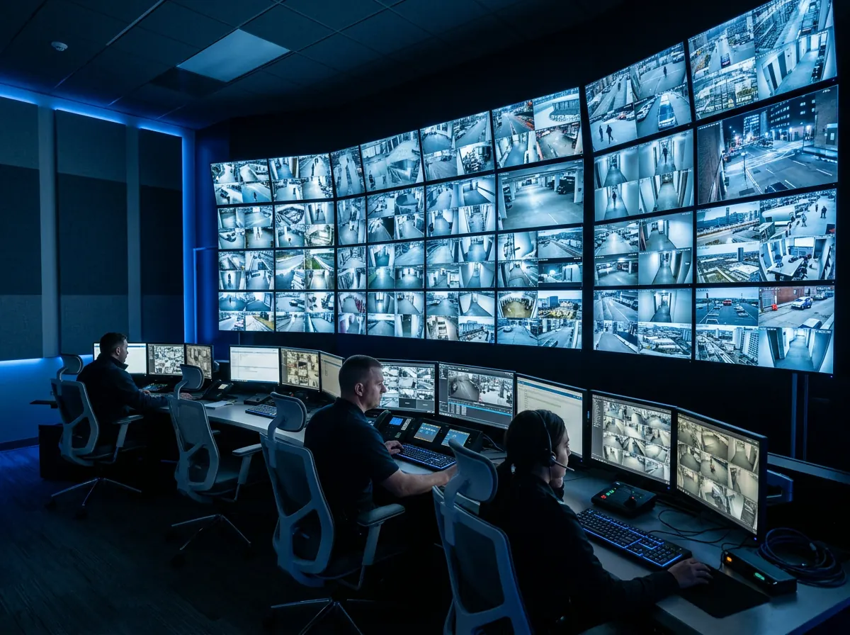 Viewing security cameras remotely